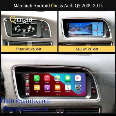 M&agrave;n h&igrave;nh android Omas audi Q5
