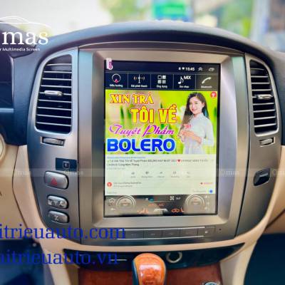 M&agrave;n h&igrave;nh android tesla Omas xe lexus LX 470