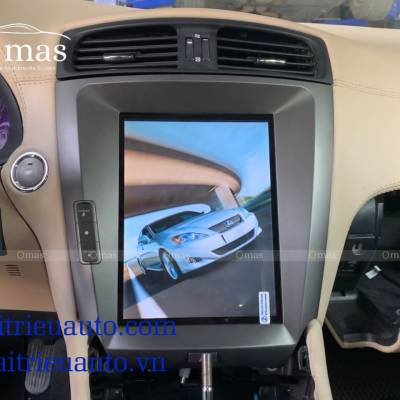 M&agrave;n h&igrave;nh android tesla Omas xe Lexus IS 250