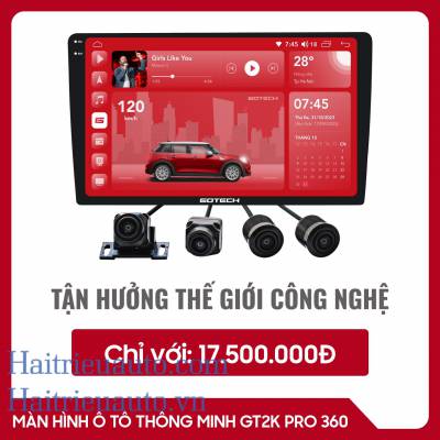 M&agrave;n h&igrave;nh android Gotech GT2K PRO 360