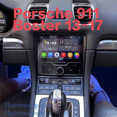 M&agrave;n h&igrave;nh android xe porsche Boster