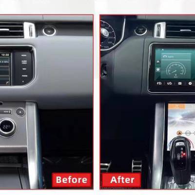 M&agrave;n h&igrave;nh android xe Range Rover Soprt