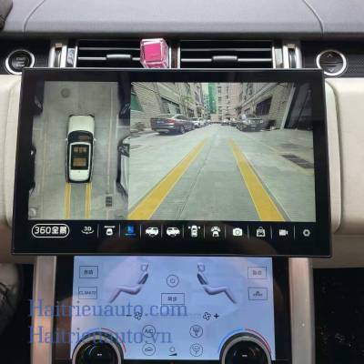 M&agrave;n h&igrave;nh android xe Range Rover Vogue 360 13in