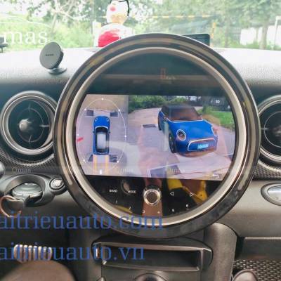 M&agrave;n h&igrave;nh android 360 xe Mini cooper
