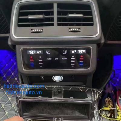 Bản điều khiển điều ho&agrave; ghế sau xe audi A6