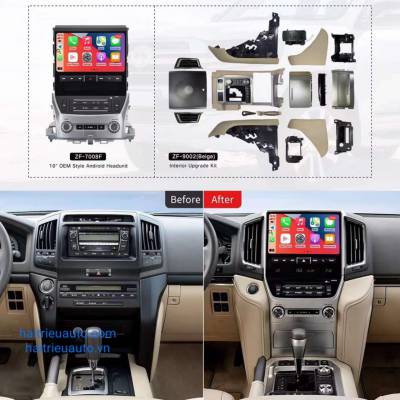 M&agrave;n h&igrave;nh android theo xe Land Cruiser Prado 2005
