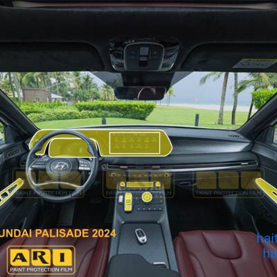 D&aacute;n nội thất PPF xe Hyundai palisade 