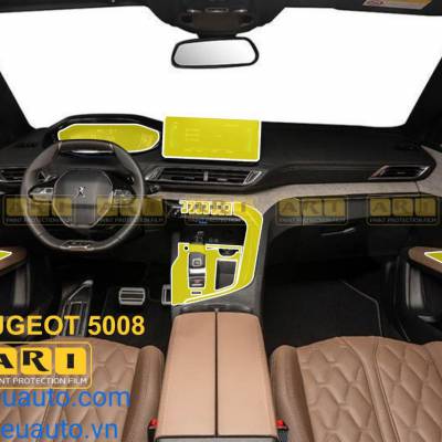 D&aacute;n nội thất PPF xe Peugeot 5008