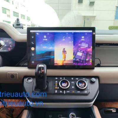 M&agrave;n h&igrave;nh android xe land Rover Defender