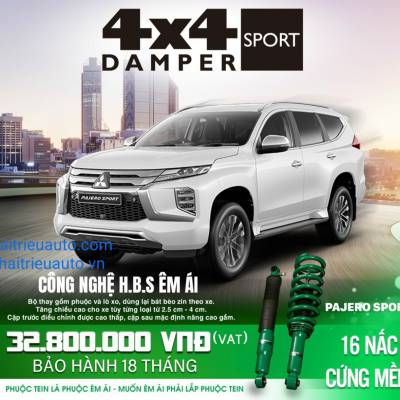 PHUỘC NH&Uacute;N XE PAJERO SPORT