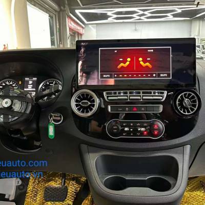M&agrave;n h&igrave;nh android xe mercedes vito