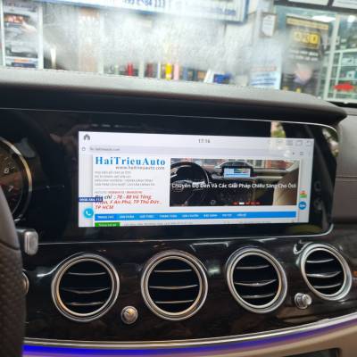 M&agrave;n h&igrave;nh android Omas Mercedes E 2016-2019