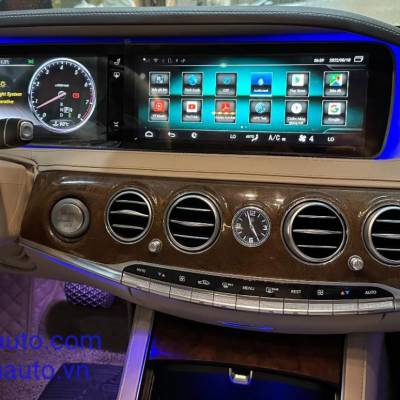 M&agrave;n h&igrave;nh andorid Omasxe Mercedes S 2015-2020