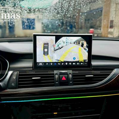 M&agrave;n h&igrave;nh android Omas 360 xe Audi A6