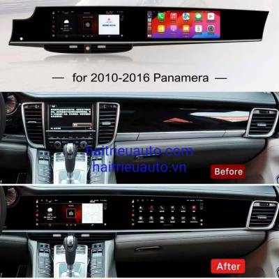 N&acirc;ng cấp m&agrave;n h&igrave;nh porsche Panamera