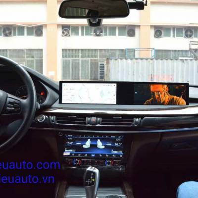 M&agrave;n h&igrave;nh android d&agrave;i xe BMW X5 