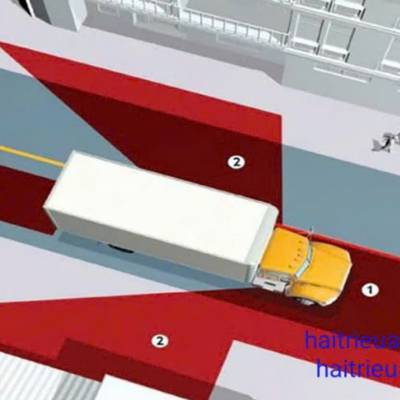  Camera X&oacute;a Điểm M&ugrave; Xe Container