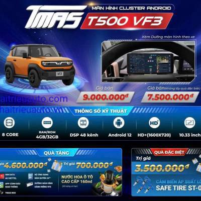 M&agrave;n h&igrave;nh Cluster android T500 VF3