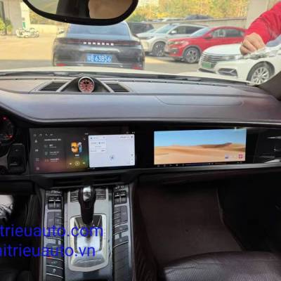 N&acirc;ng cấp m&agrave;n h&igrave;nh porsche Panamera mẫu 2024