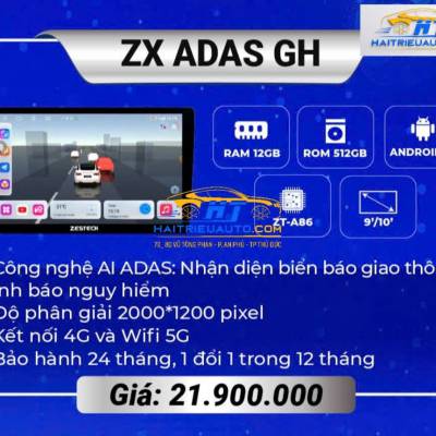 M&agrave;n h&igrave;nh android Zestech ZX ADAS Giới hạn