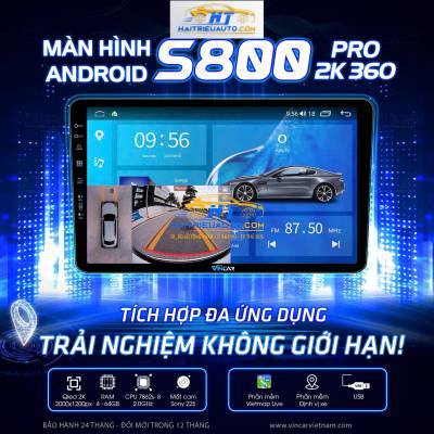 M&agrave;n h&igrave;nh android Vincar V900