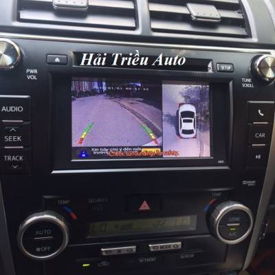 lắp Camera 360 độ Camry