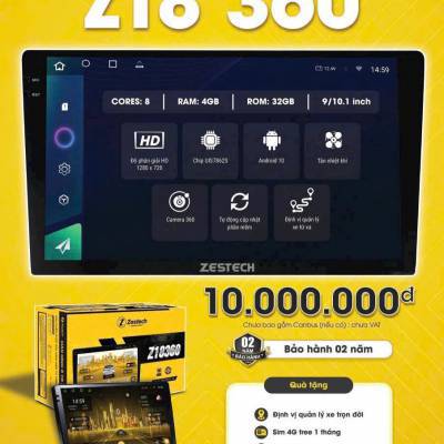 M&agrave;n h&igrave;nh android Zestech Z18 360 