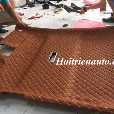 Bọc trần da xe caro 