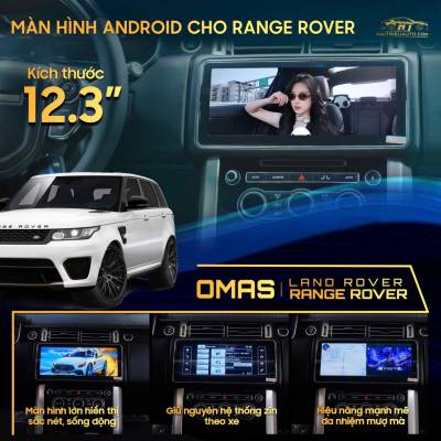 M&agrave;n h&igrave;nh android xe Range Rover Vogue