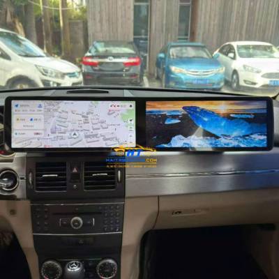 M&agrave;n h&igrave;nh android Omas A12 xe Mercedes GLK