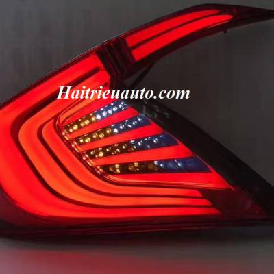Đ&egrave;n hậu độ nguy&ecirc;n bộ Honda Civic 2017
