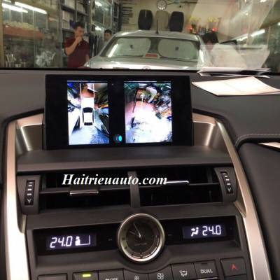 Lắp camera 360 độ cho Lexus NX200T