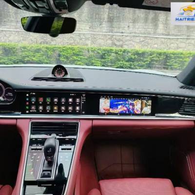 M&agrave;n h&igrave;nh android xe porsche Panamera 2024