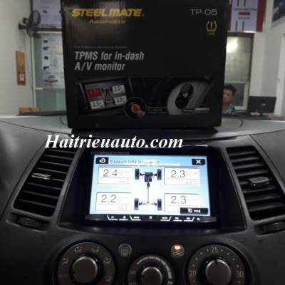 Cảm biến &aacute;p suất lốp t&iacute;ch hợp DVD cho xe Grandis