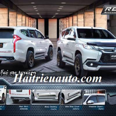 Bodykits cho xe Mitsubishi Pajero Sport