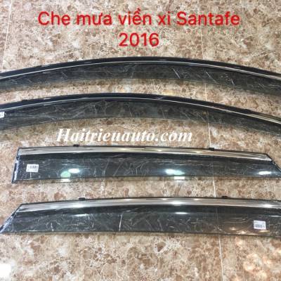 V&egrave; che mưa viền xi Santafe 2017