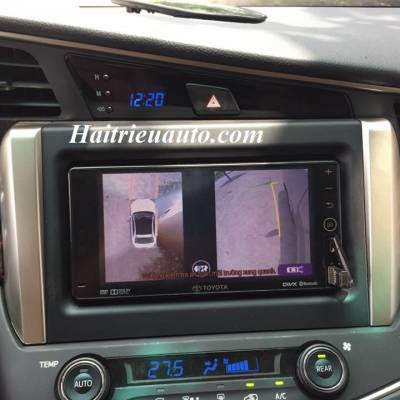 Lắp camera 360 độ cho xe Innova 2017