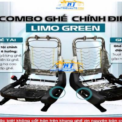 Ghế chỉnh điện xe Vinfast Limo Green