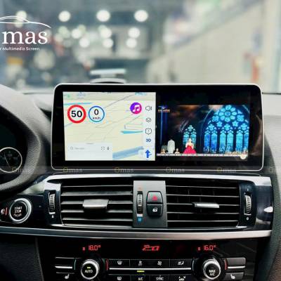 M&agrave;n h&igrave;nh android Omas C800 360 xe BMW X3
