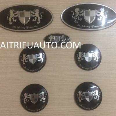  bộ logo mẫu LUXURY cho d&ograve;ng xe KIA - Hyundai
