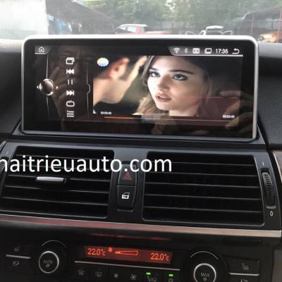 N&acirc;ng cấp m&agrave;n h&igrave;nh NBT cho xe BMW X5