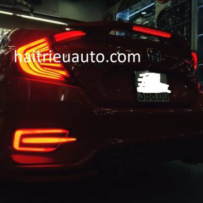 đ&egrave;n led gầm sau cho xe honda civic 2017