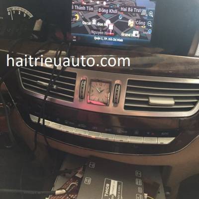 Lắp vietmap cho xe Mercedes S550