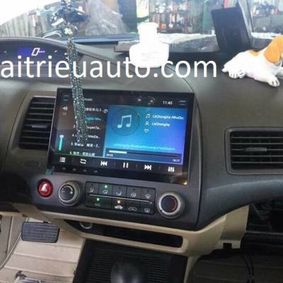 M&agrave;n h&igrave;nh android zulex theo xe Honda CIVIC 2010