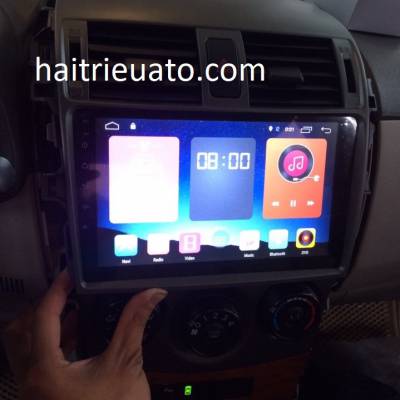 m&agrave;n h&igrave;nh android Toyota Altis