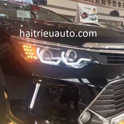 bộ đ&egrave;n pha độ nguy&ecirc;n bộ xe camry